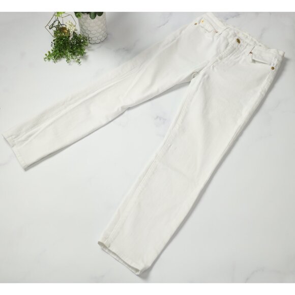 Elegant White Women's Pants - Picture 3 of 9